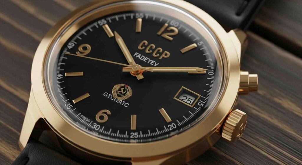 cccp fadeyev automatic gold black