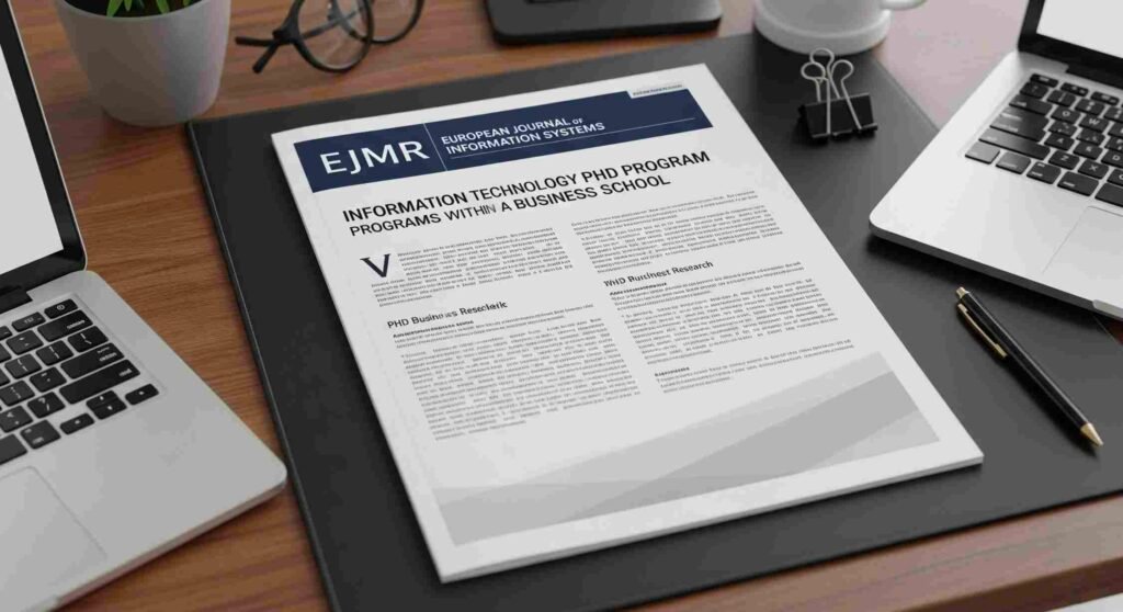 information technology phd business school ejmr