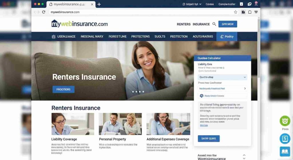 mywebinsurance.com renters insurance