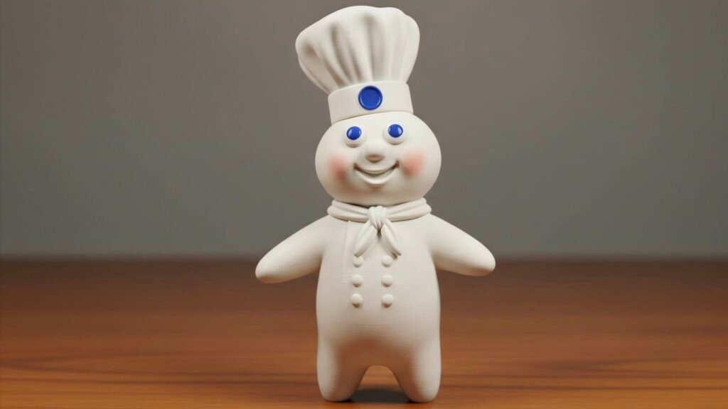 pillsbury doughboy 3d printer model